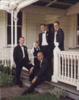 Alan, Nathan, Wayne, Tom; Ross (sitting)
